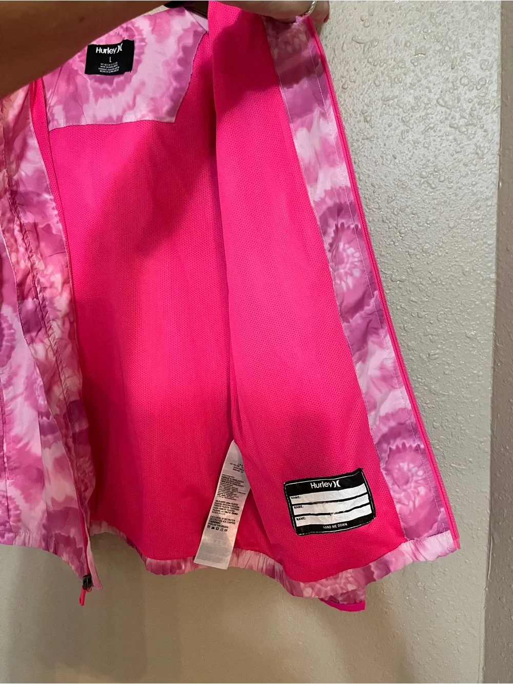 Hurley lightweight water